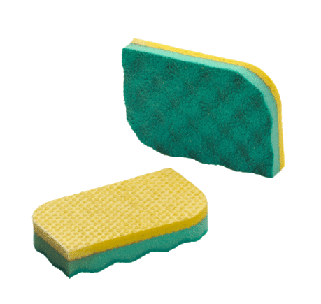 PUR Active Non-Scratch Viscose Sponge Scourer 2-Pack