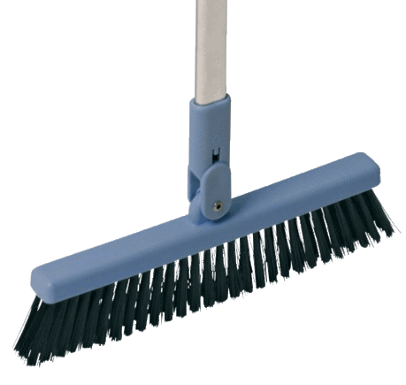 TDBS The Dustpan and Brush Store Balai d'intérieur à Poils Doux – Parfait  pour la Cuisine stratifié, Vinyle ou parquet, pour Sol dur, Gris :  : Cuisine et Maison