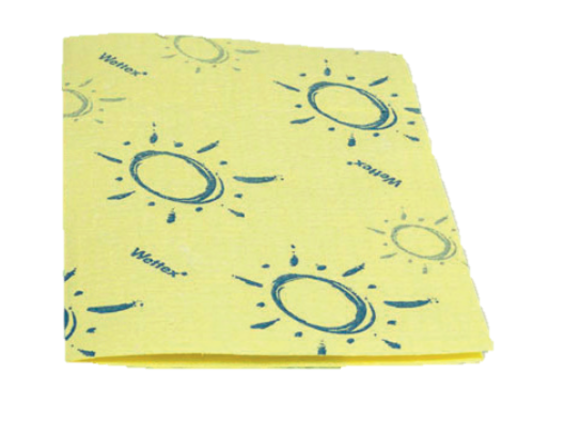 Vileda Medium Weight Cloth Yellow Pack 10 - Hunt Office Ireland