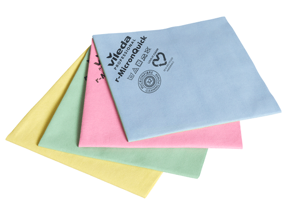 Vileda Professional MicronQuick Microfiber Wipe – Pack of 5 Cleaning Cloth for Pre-Preparation Methods – Lint Free and Improved Wear Resistance 